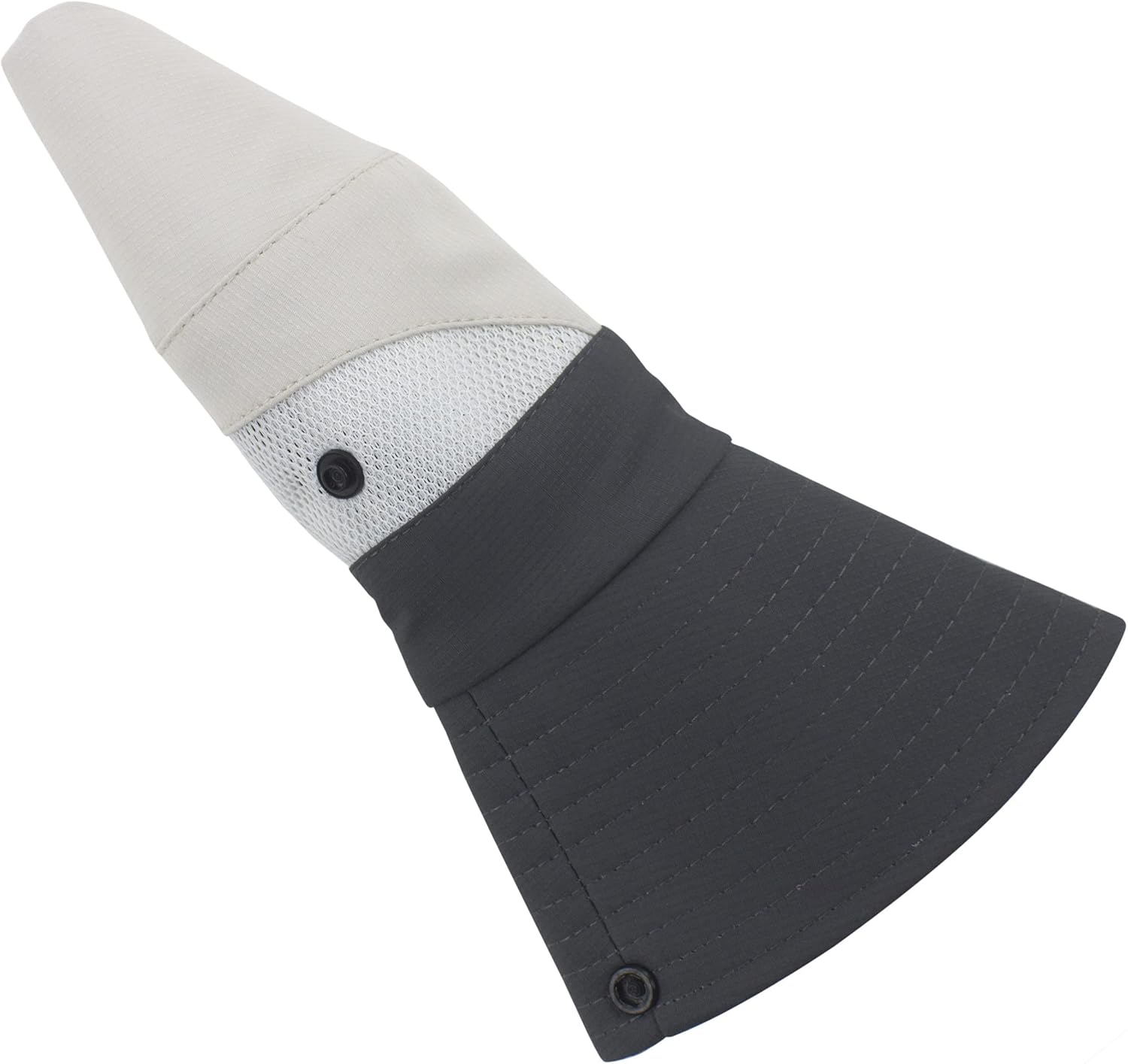 Sun Hat for Women Men with Ponytail Hole, UPF 50+ Wide Brim Bucket Hat for Fishing Hiking Gardening - Image 4