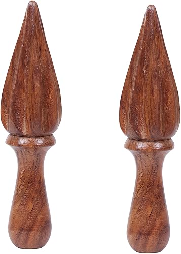 Exprimidor de cítricos de madera, exprimidor de mano de limón, exprimidor de cítricos de mano de madera de haya, fácil de sostener, herramienta de
