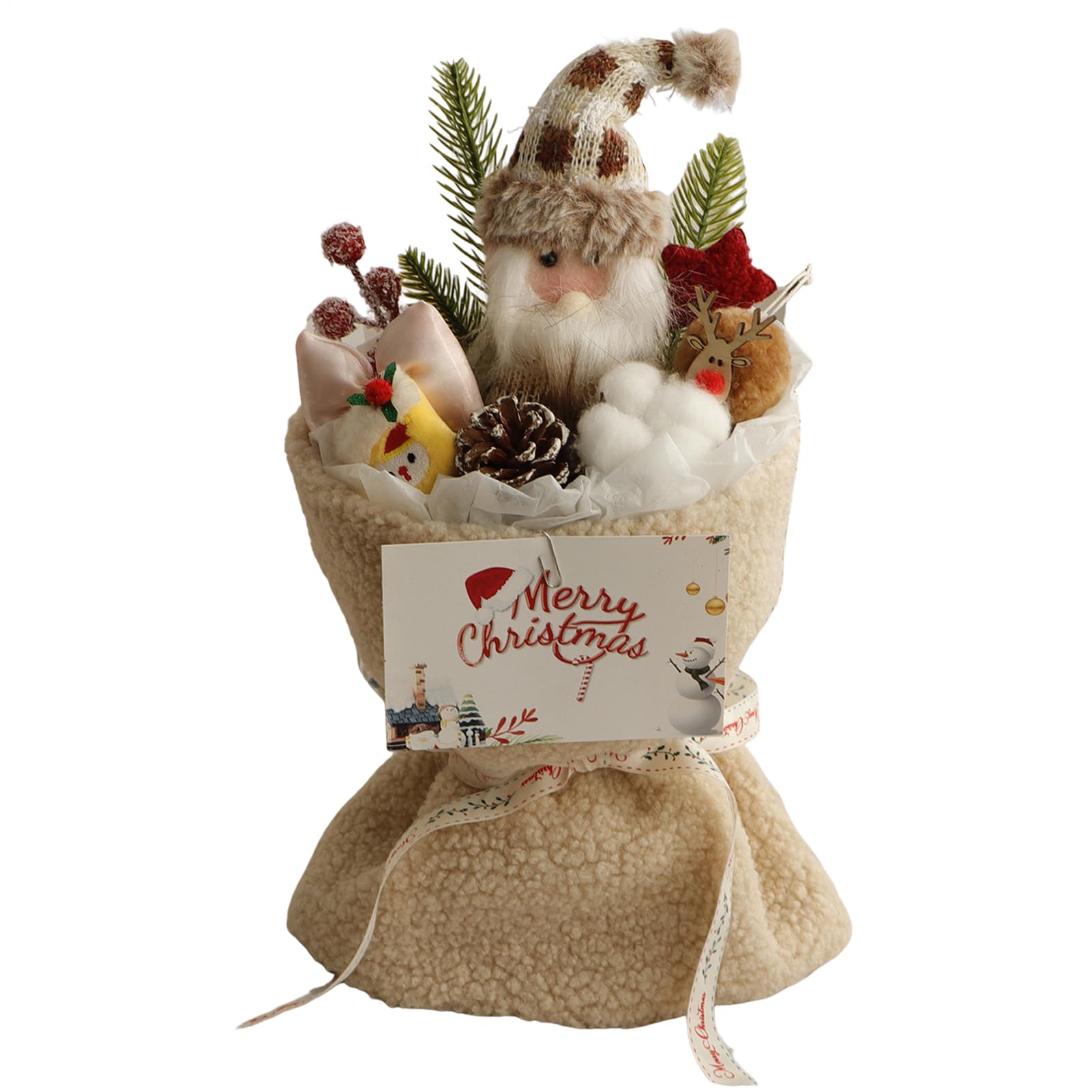 Fleurs de Noël lumineuses pour décoration de table de mariage d'hiver cocooning