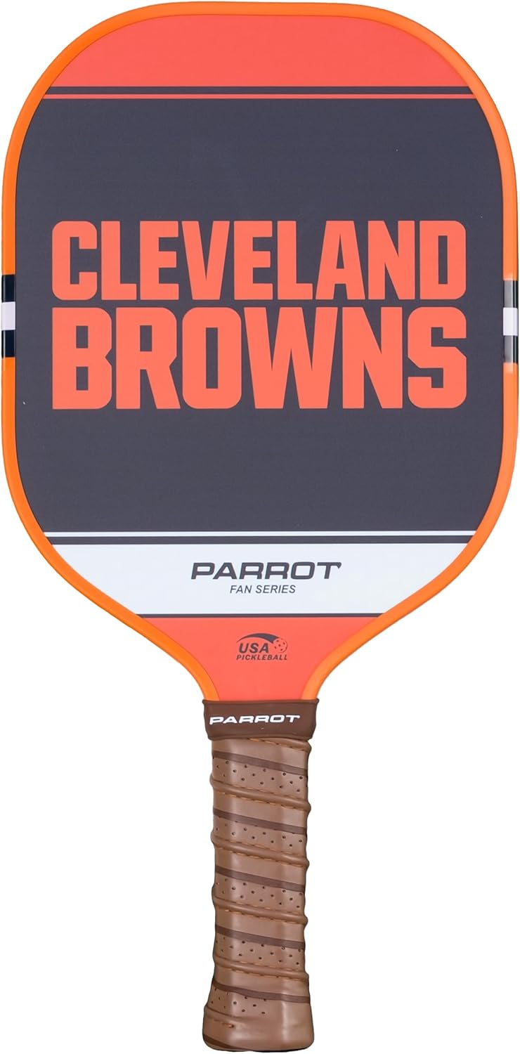 Team Golf Parrot Paddles NFL Cleveland Browns Sport Plus Pickleball Paddle
