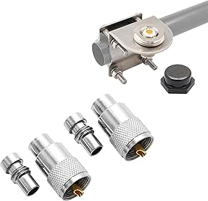 PL-259 Plug To SO-239 Socket 90-degree Elbow Connector Is Commonly Used In Radio Frequency Applications - Foto 3