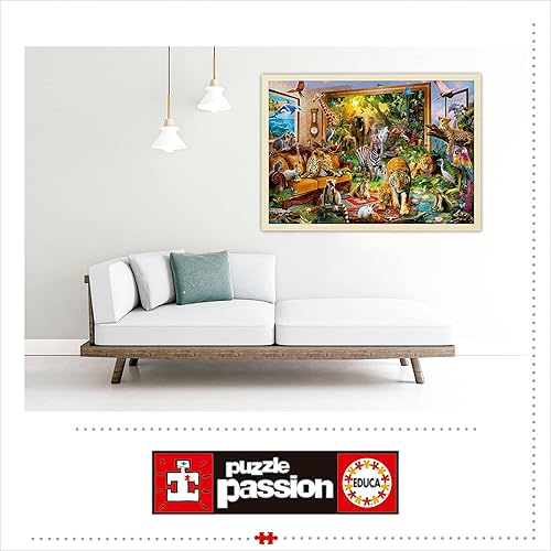 Miniatura 4 de Educa - Entrar al dormitorio - Rompecabezas de 6000 piezas Incluye servicio de piezas perdidas hasta agotar existencias. Mide 61.5 x 42.25 pulgadas