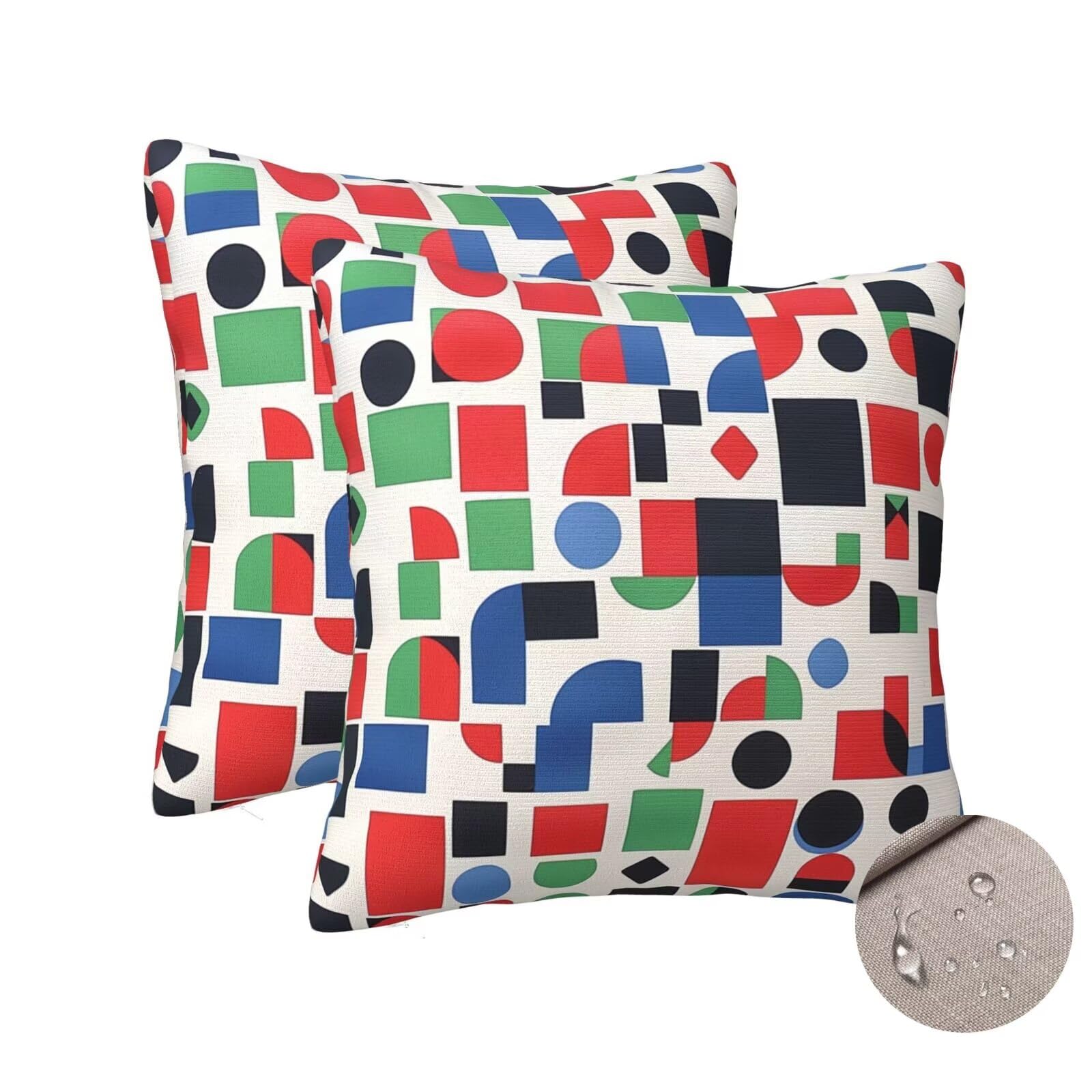 Housse coussin 70x70 cm le cadeau déco idéal pour aménager un patio vintage