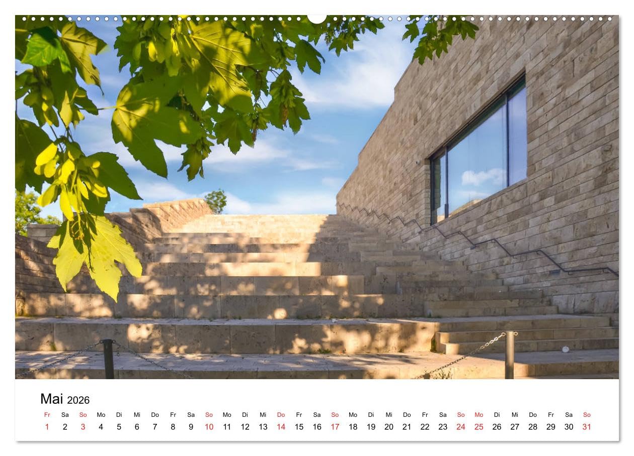 Kassel - Morgenlicht (hochwertiger Premium Wandkalender 2026 DIN A2 quer), Kunstdruck in Hochglanz: Stimmungsvolle Aufnahmen aus Kassel (CALVENDO Orte)