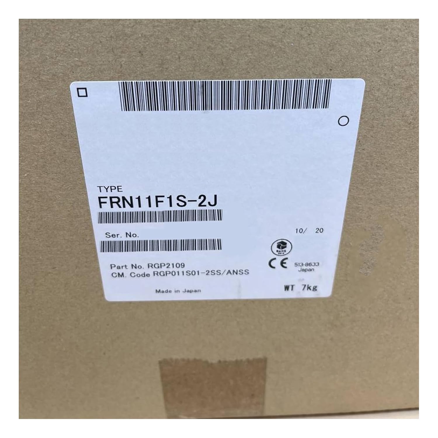 FRN11F1S-2J New and Sealed in Box FRN11F1S2J 1 Year Warranty