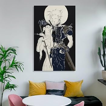 天野喜孝 FF6 版画 絵画 ロック B5サイズ 天野喜孝 FF6 版画 絵画 ロック B5サイズ 天野喜孝 FF6 版画