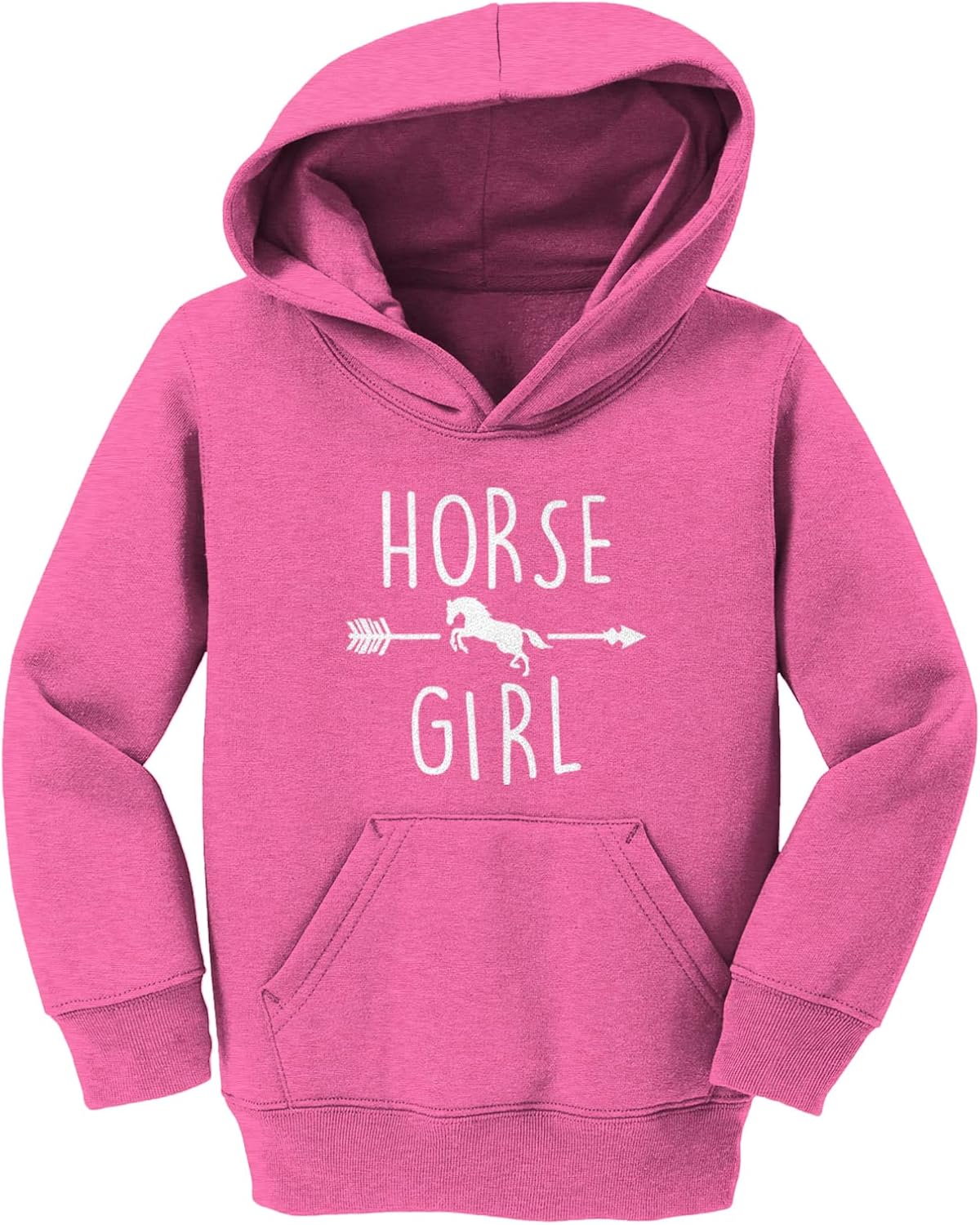 Tcombo Horse Girl - Equestrian Pony Rider Toddler/Youth Fleece Hoodie