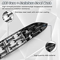 Vista 7 de Ruiya (2 unidades/juegos) CX5 - Insertos de malla para parrilla frontal Mazda CX-5 KF Accesorios ABS Material Protector de rejilla frontal Mazda CX5