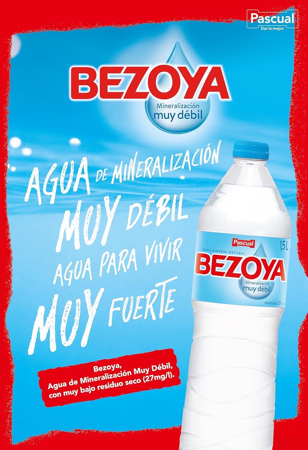 PACK 2 - Agua Mineral Natural 8 L – Mineralización Muy Débil – Agua Pura y Ligera – Formato Familiar con Grifo Dispensador.