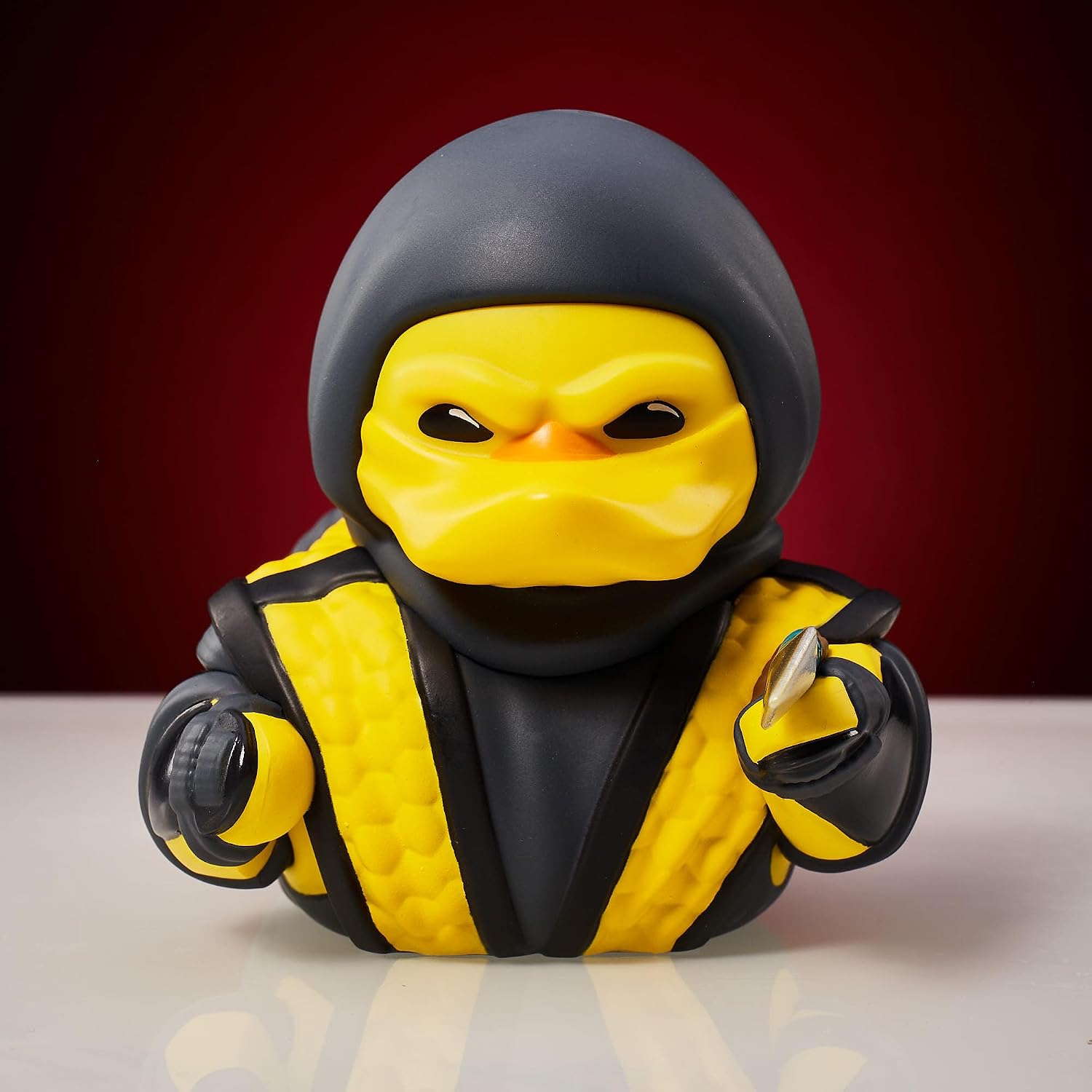 TUBBZ First Edition Scorpion Collectible Vinyl Rubber Duck Figure - Official Mortal Kombat Merchandise - Fighting Action TV, Movies, Comic Books & Video Games