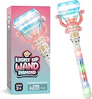 Vista 10 de IPIDIPI TOYS Varitas mágicas giratorias iluminadas para niños, paquete de 2, varita mágica de hadas de juego de simulación, rellenos de calcetines