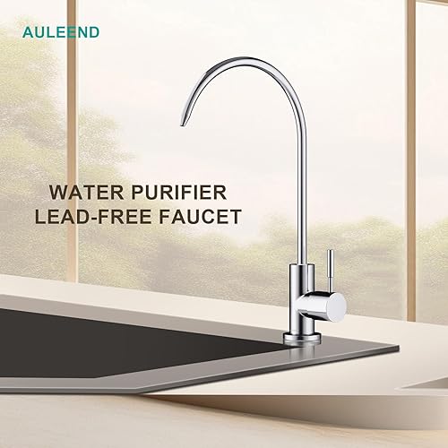 Miniatura 3 de Grifo de ósmosis inversa de latón, sistema de filtro de agua para fregadero, adecuado para la mayoría de sistemas de ósmosis inversa o filtración de