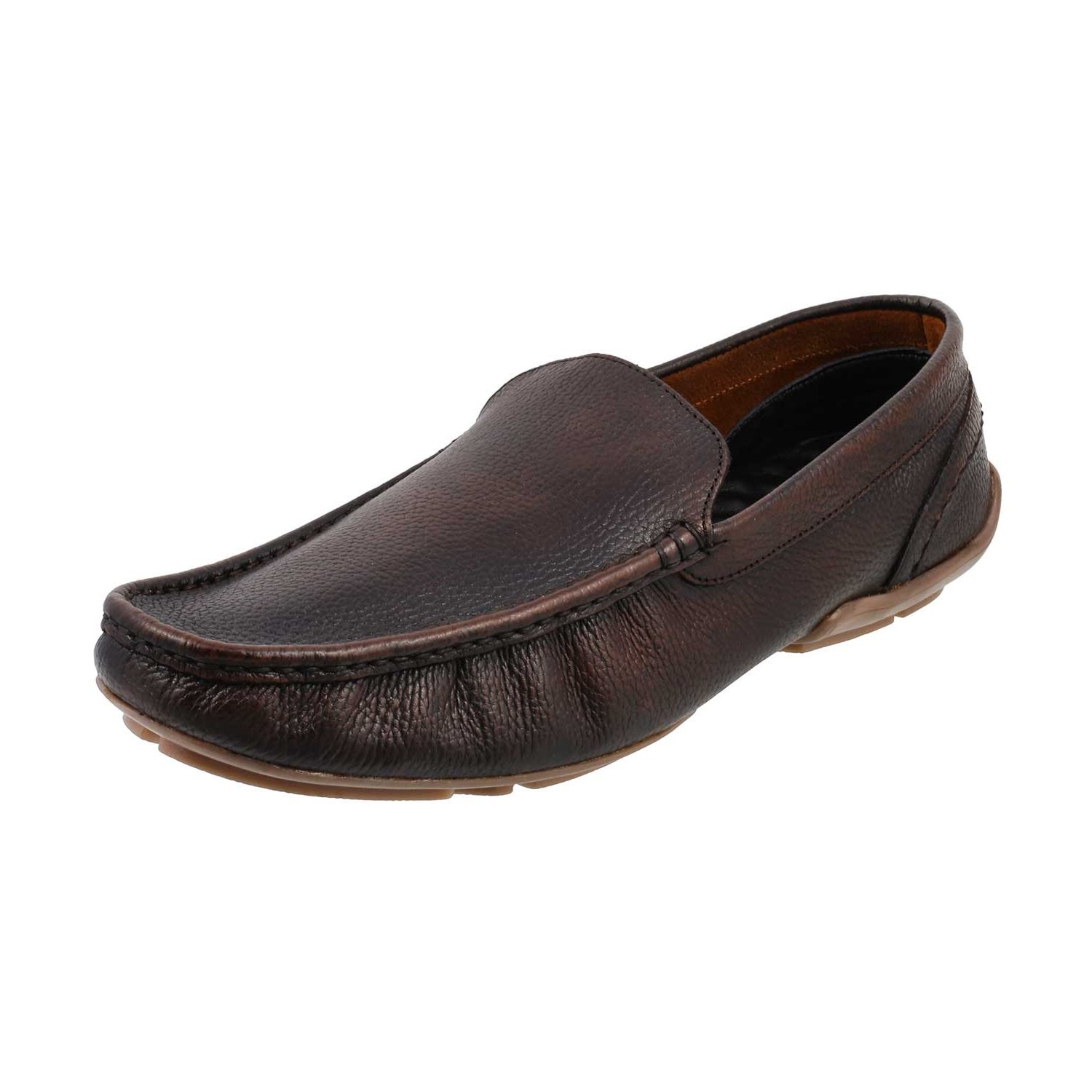 Mochi Men Tan Leather Loafers-8 UK (42 EU) (19-4290) (B075D5ST6Z) Amazon Price History, Amazon Price Tracker