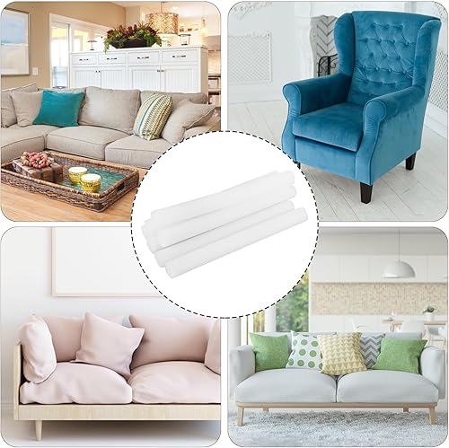 Miniatura 9 de Hemoton 14 fundas para sofá, con agarre elástico y antideslizante de espuma para sofá, agarre más grueso para sillones de cojín, funda de sofá que