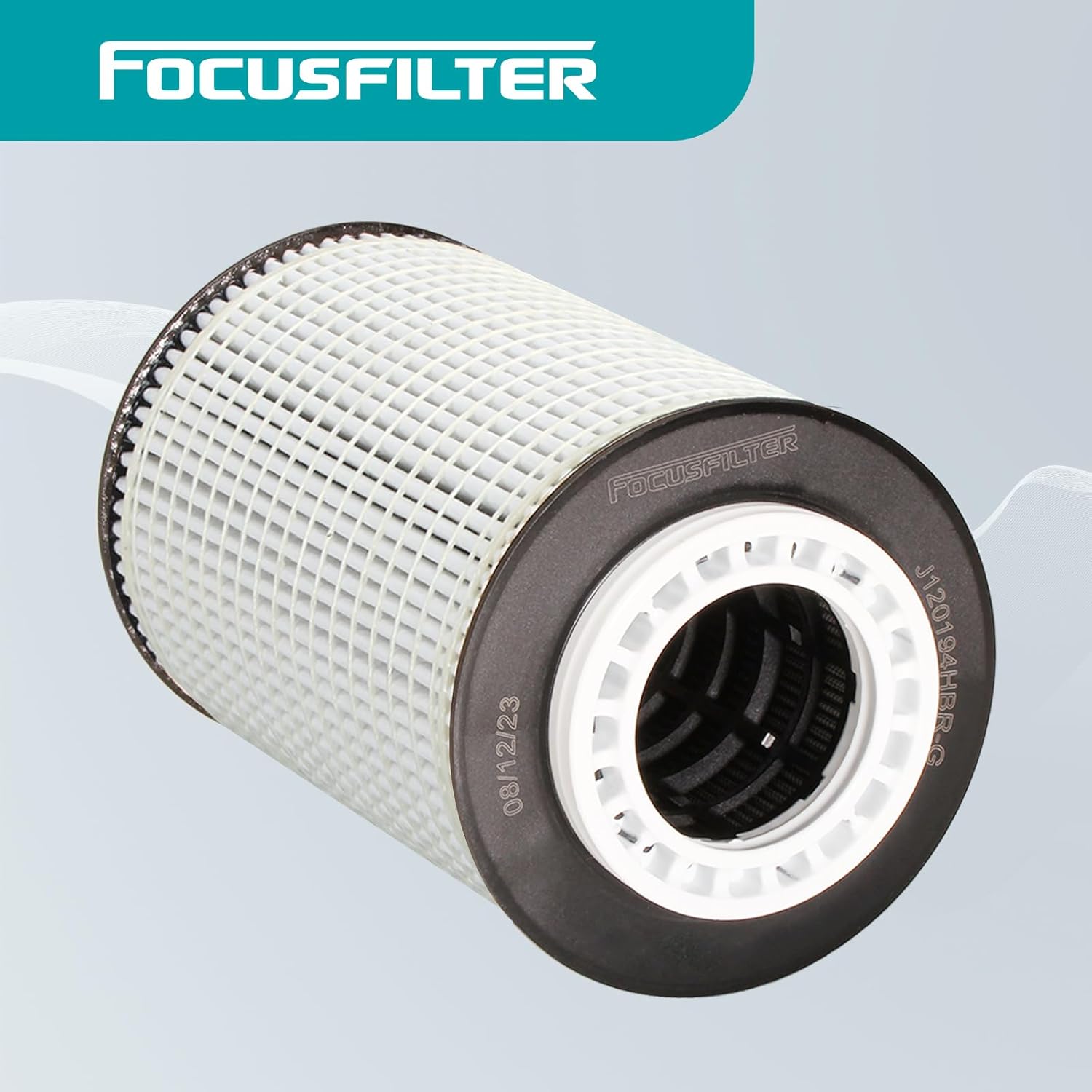 FOCUSFILTER LF17549 OEM Grade Oil Filter, for MaxxForce 11 and 13 Engines, Replace 3007498C94, 3809364, P551088, 3007498C92, 3007498C93, LP7498XL, P7494, 3015784C1
