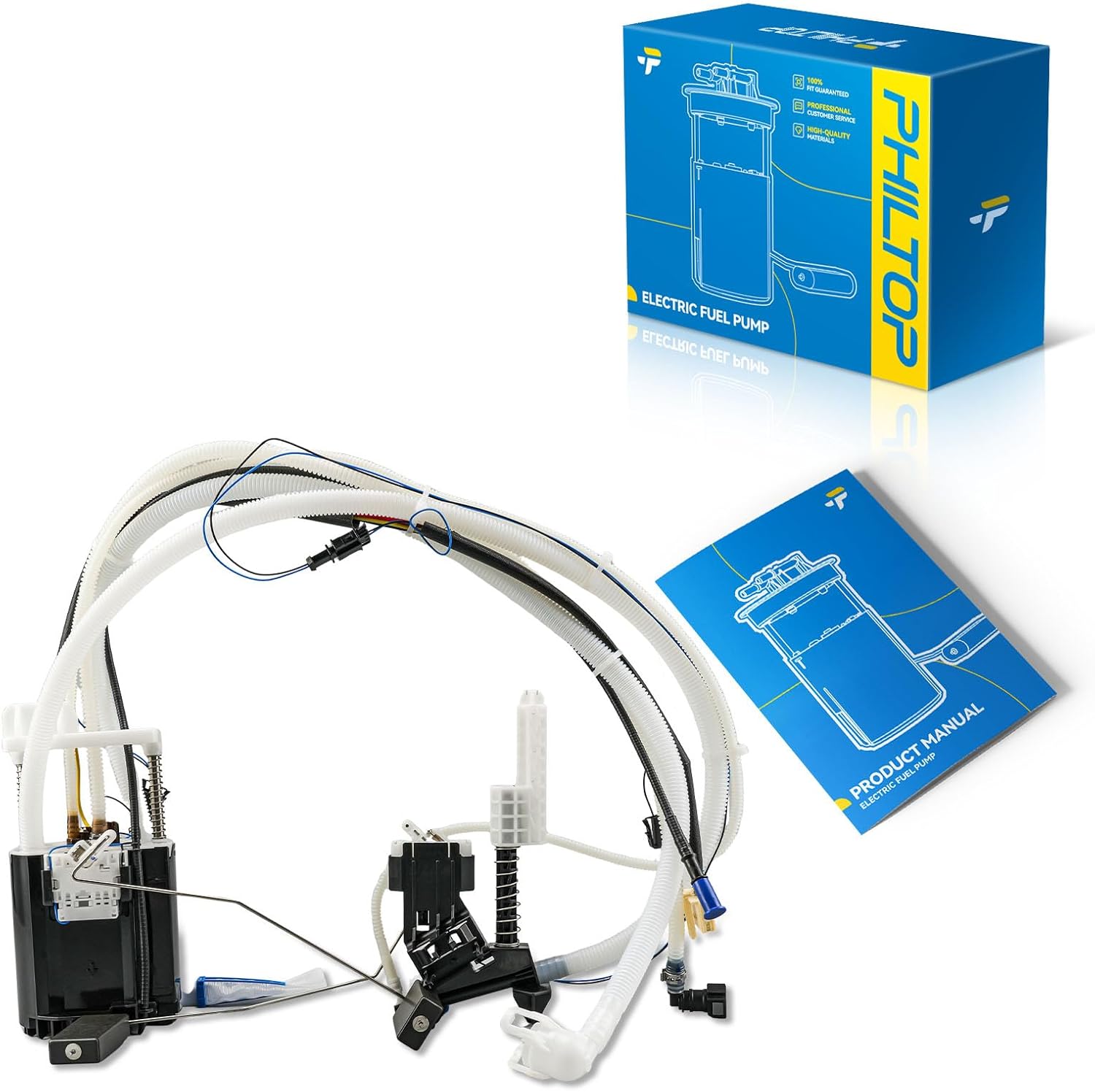 PHILTOP Electric Fuel Pump Assembly Fits for Land Rover Range Rover 2006, FG1722