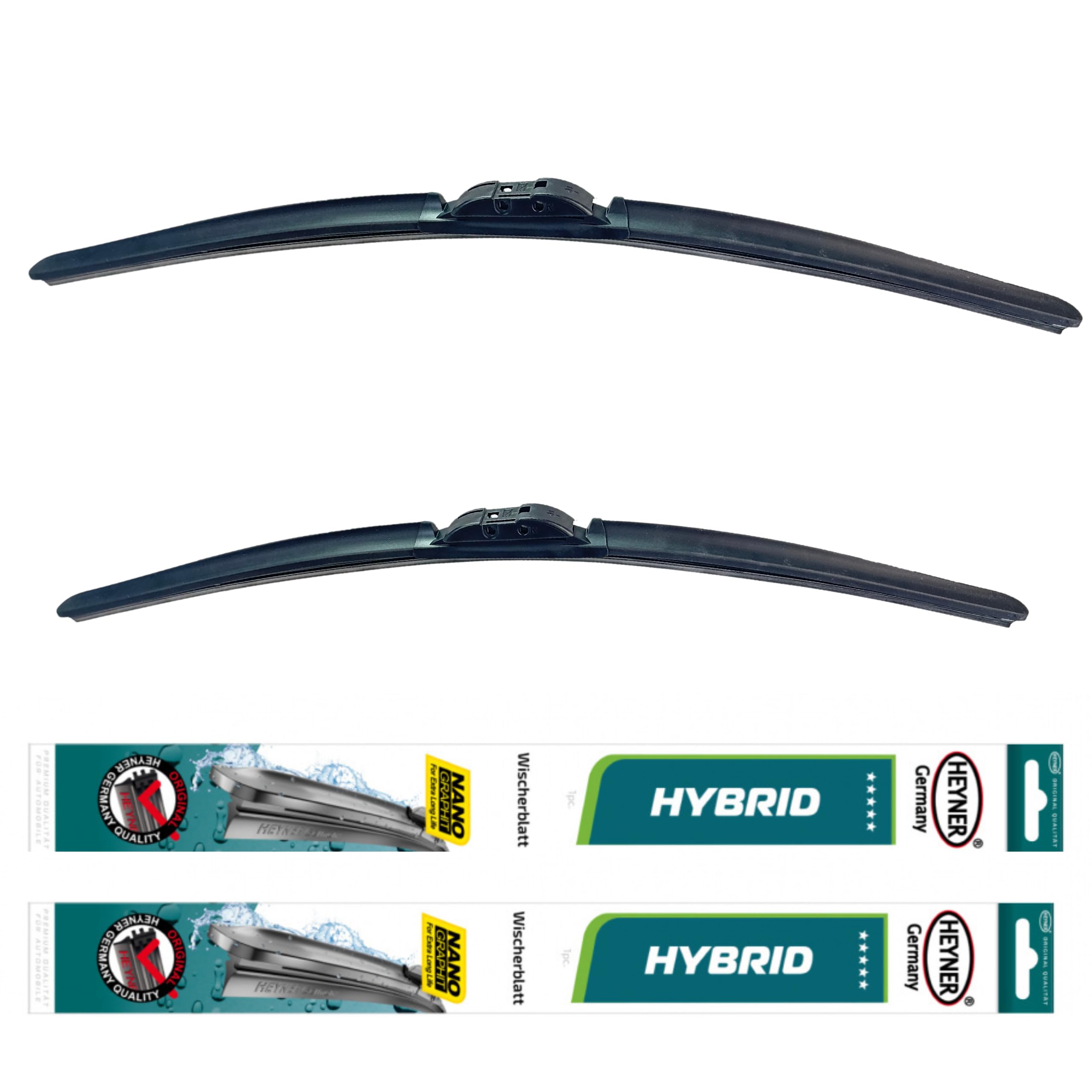 Tergicristalli Ibridi HEYNER IBRIDO BLATES Per Citroen C4 Grand Picasso 2006-2008, Set Da 3 Pezzi