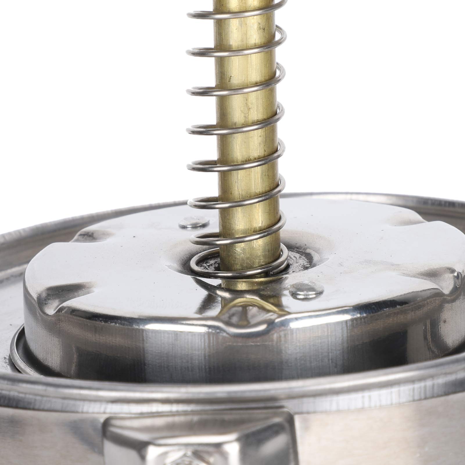 Alomejor Schermo Filtrante in Acciaio Inossidabile con Dispenser per Pompa di Pulizia Dell'alcool da 1,2 Litri, Sicuro e Conveniente per gli Spazi Commerciali