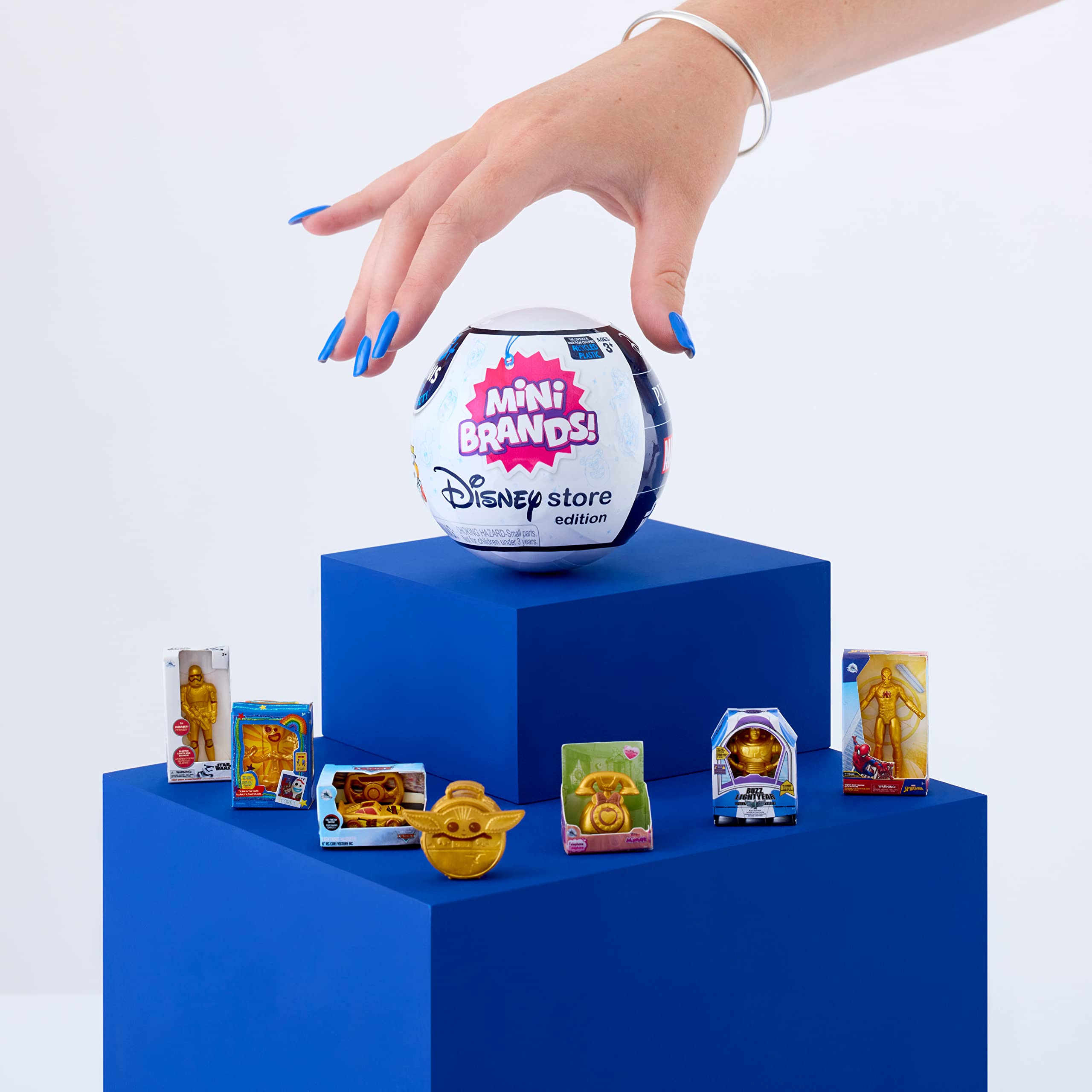 Buy 5 Surprise Mini Disney Brands Series 1 Mystery Capsule Genuine 