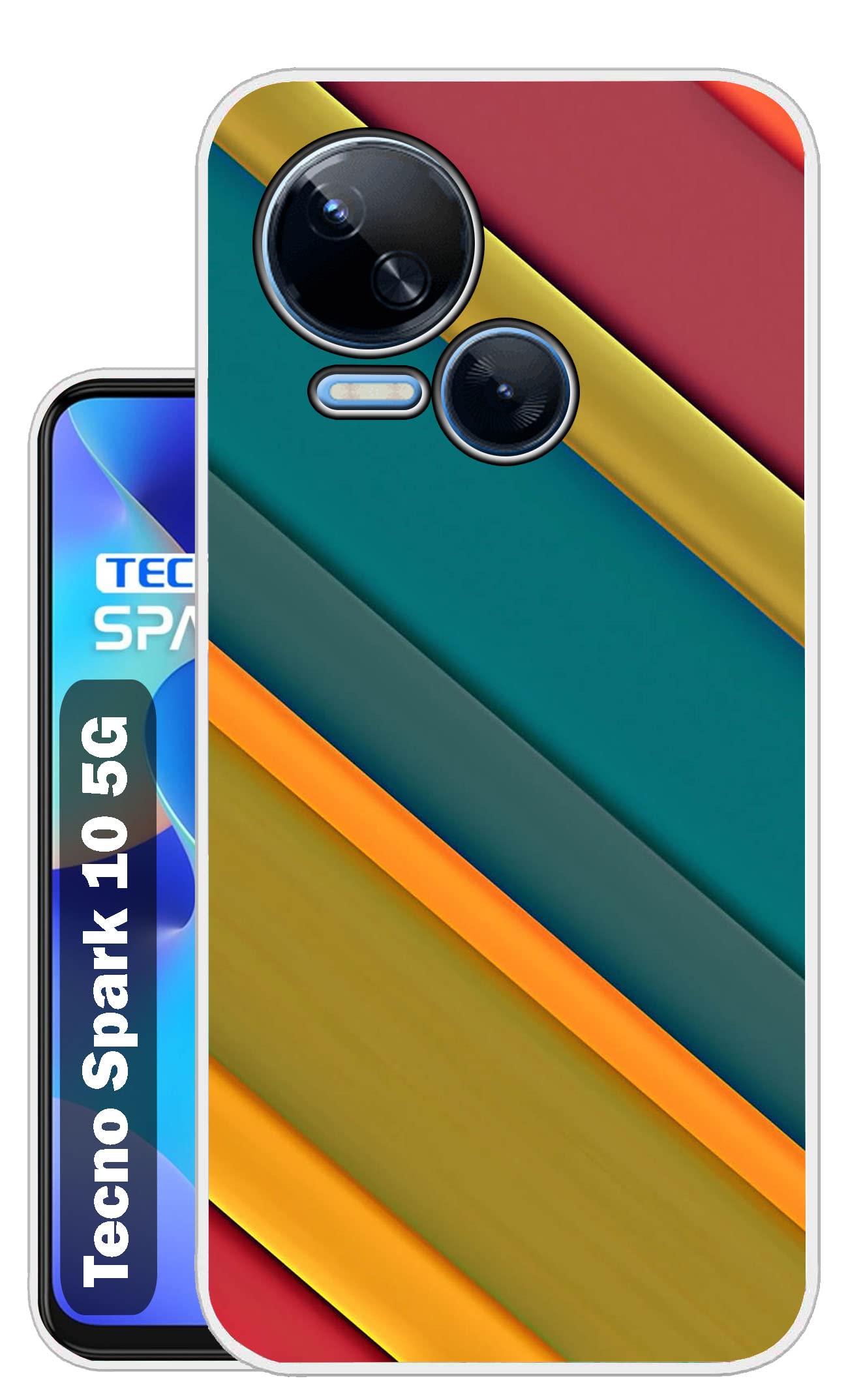 Case Club Designer Case for Tecno Spark 10 5G Back Cover for Tecno Spark 10 5G Printed Back Cover for Tecno Spark 10 5G-D5241 (B0C2HZF26F) Amazon Price History, Amazon Price Tracker