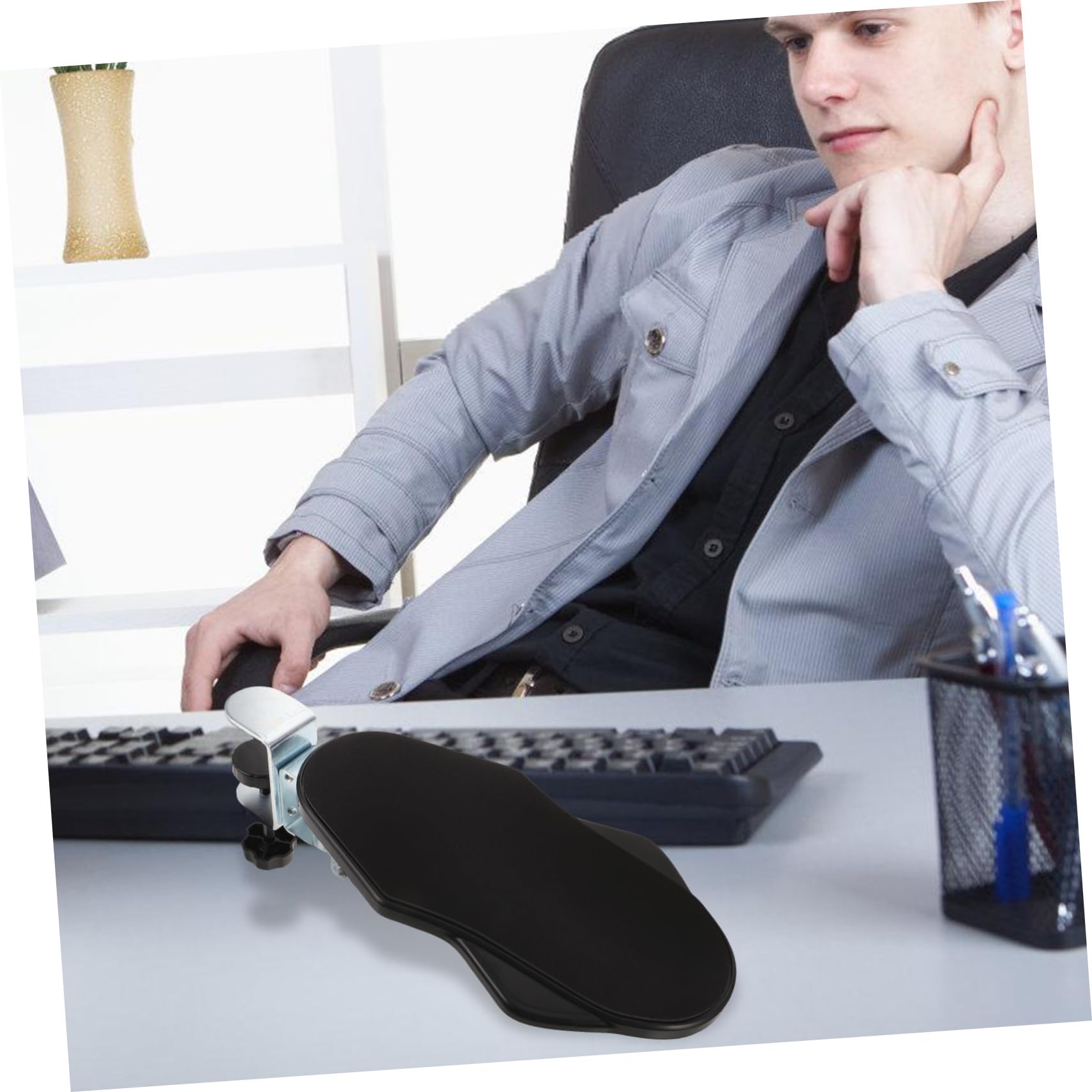 iplusmile Supporto Poggiagomiti Per Computer Poggiagomito Ergonomico Per Mouse Supporto Per Tappetino Da Scrivania Poggiapolsi Per Uso Ufficio