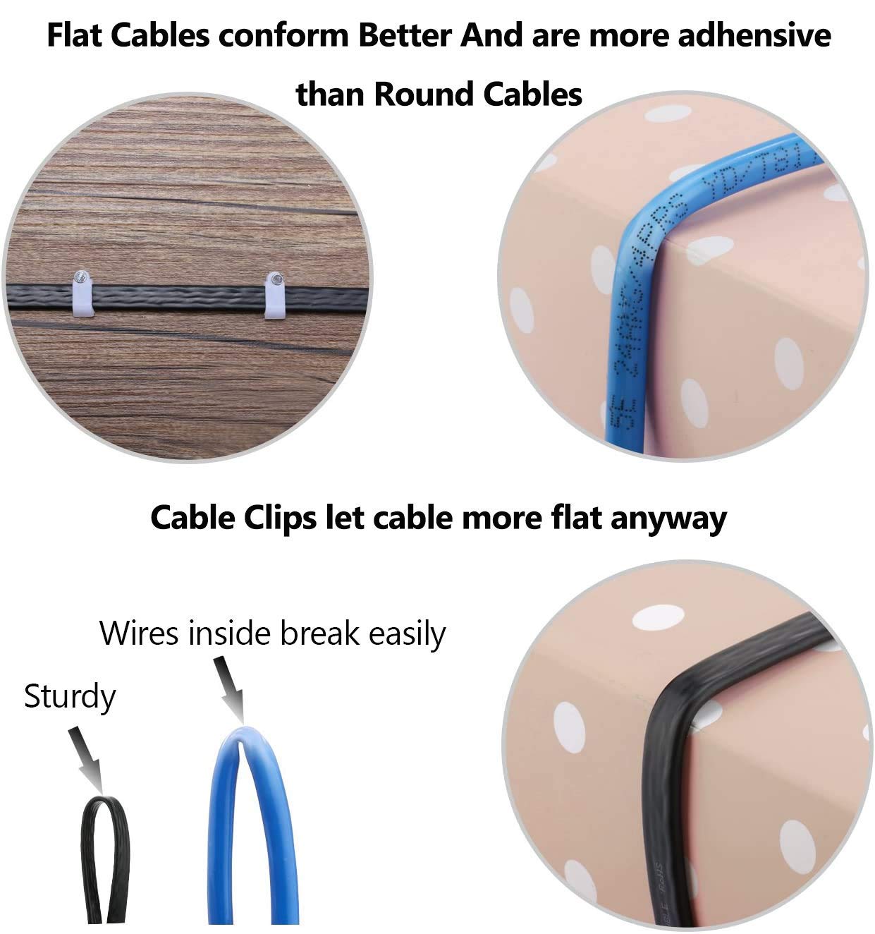 Câble Ethernet Cat8, extérieur et intérieur, 60 m, câble réseau LAN Cat 8 haute vitesse, 40 Gbit/s, 2000 MHz, cordon de raccordement plat pour ordinateur Internet, résistant aux intempéries, S/FTP