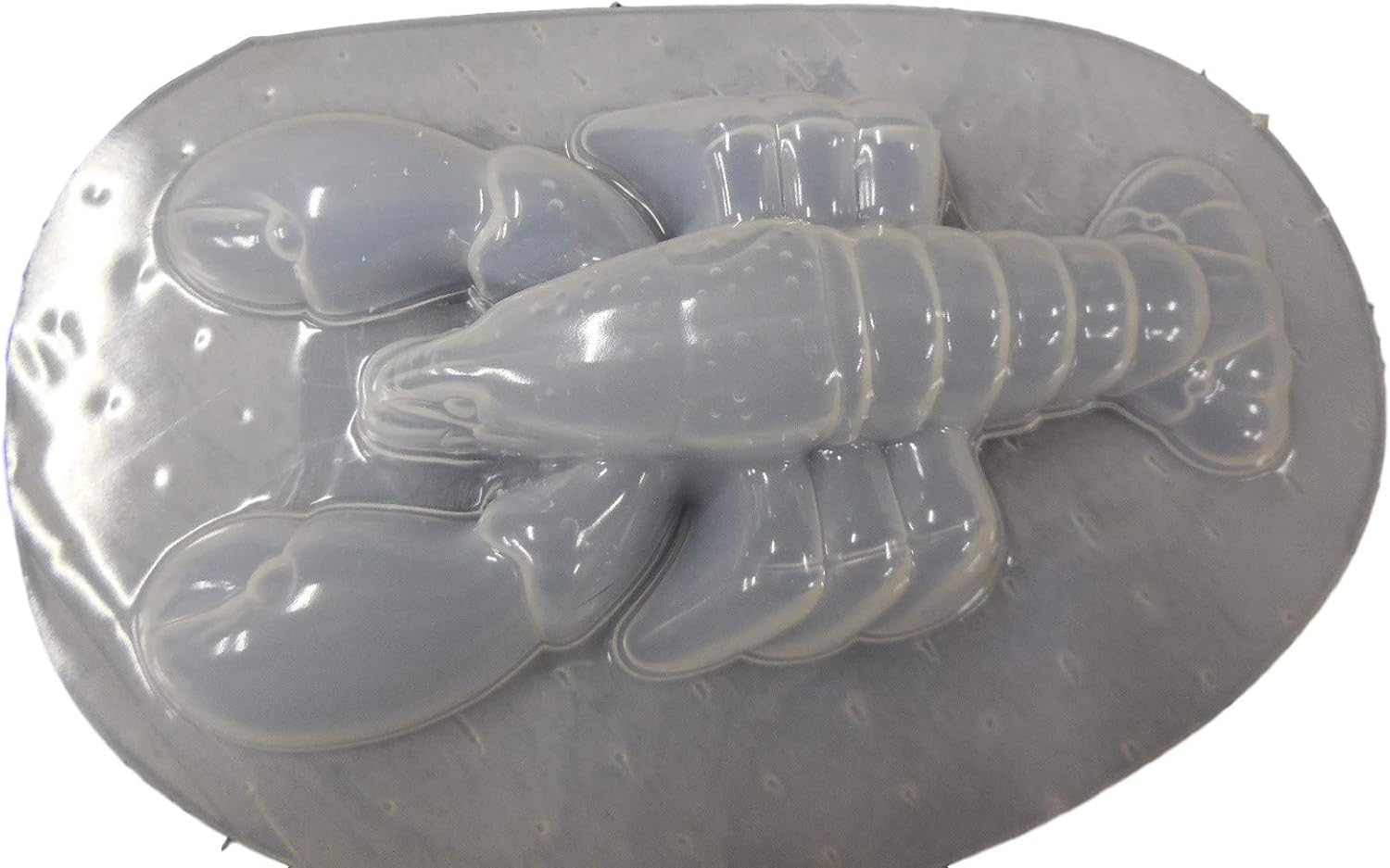 Qty-2 Crawfish Lobster Plastic Craft Mold use Soap for soap Making or Cement for Garden Stones 4743