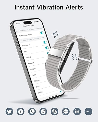 Miniatura 4 de Rastreador de actividad física, rastreador de pasos de actividad portátil para hombres y mujeres, sueño continuofrecuencia cardíaca, SpO2monitor de