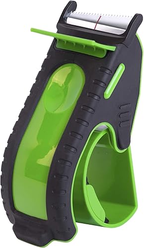 Dispensador de cinta de envío resistente TENDO Premium Line - Dispensador de piezas maestras de 2 pulgadas reutilizable, reemplazable y ecológico