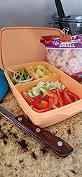Amazon.com: Tupperware Lunch-It Portion & Go Lunch Box - Dishwasher ...