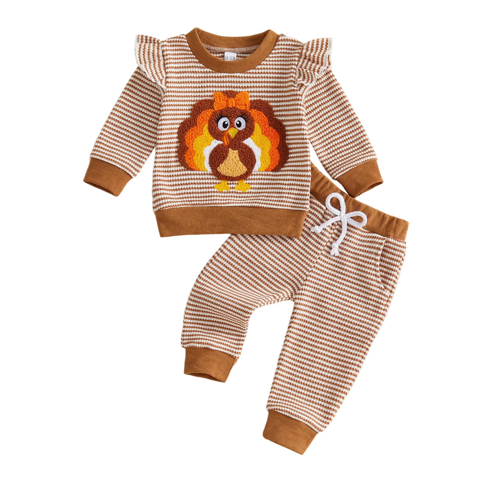 BemeyourBBs Ruffle Shirt and Pants Set
