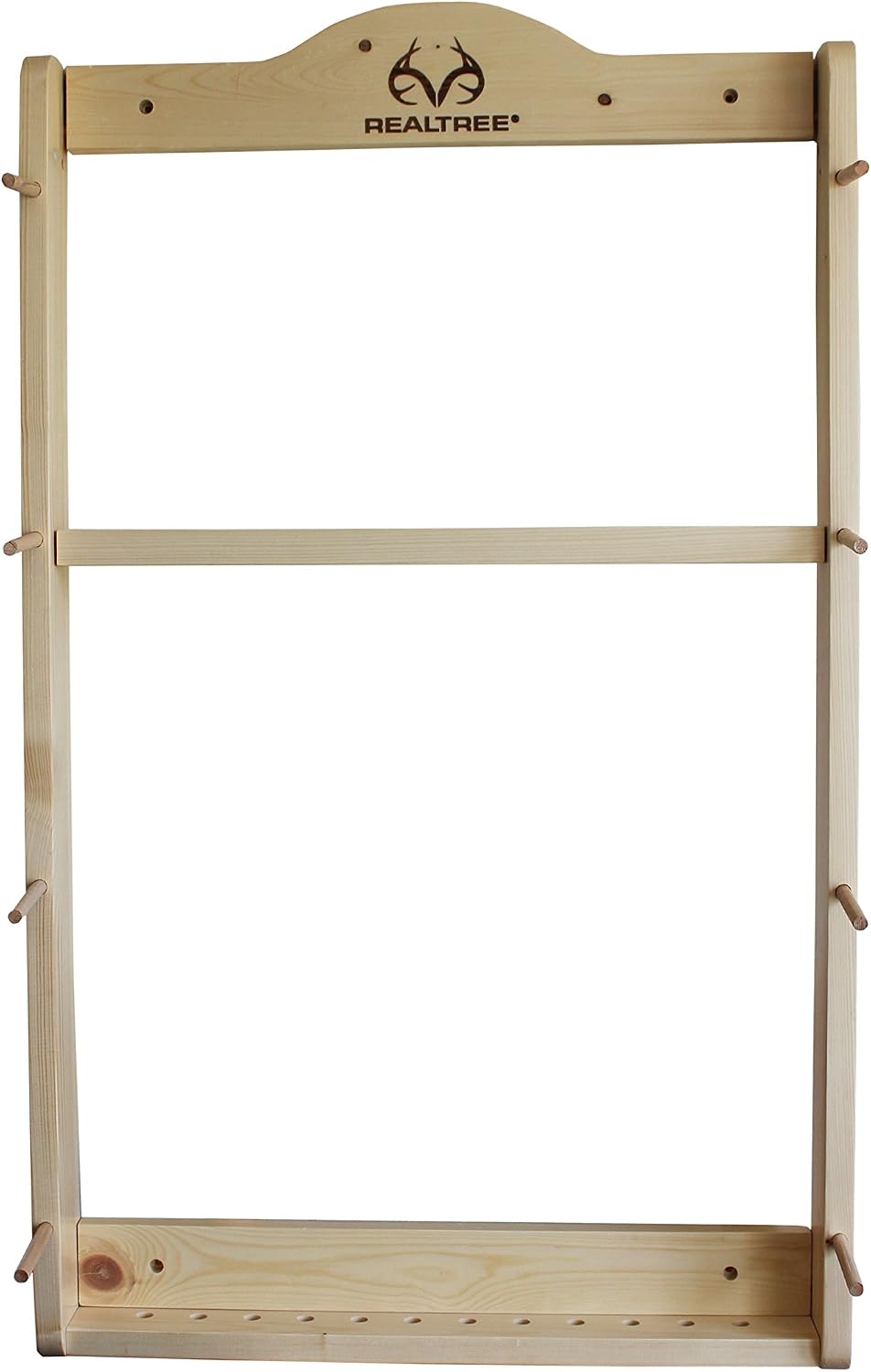Rush Creek Creations Real tree 2 Bow and 12 Arrow Wall Rack - 4 Minute Assembly - Handcrafted