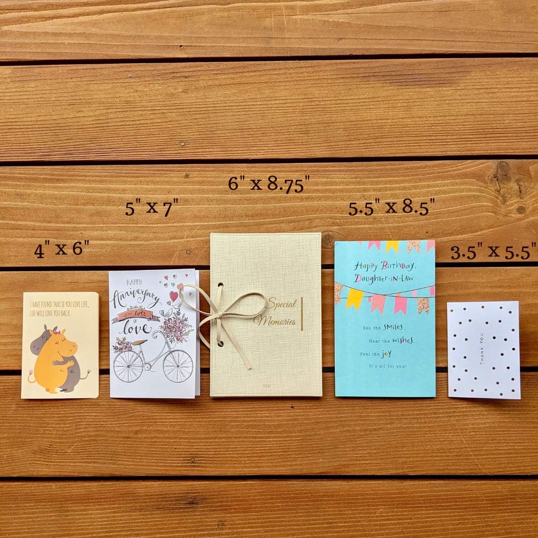 Greeting Card Organizer Kit | Transform Your Wedding Cards into a Forever Greeting Card Binder, Greeting Card Holder and Greeting Card Keeper