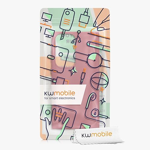 Miniatura 7 de kwmobile Funda compatible con Samsung Galaxy S23 Ultra - Funda protectora de silicona TPU suave y delgada, color rosa oscuro