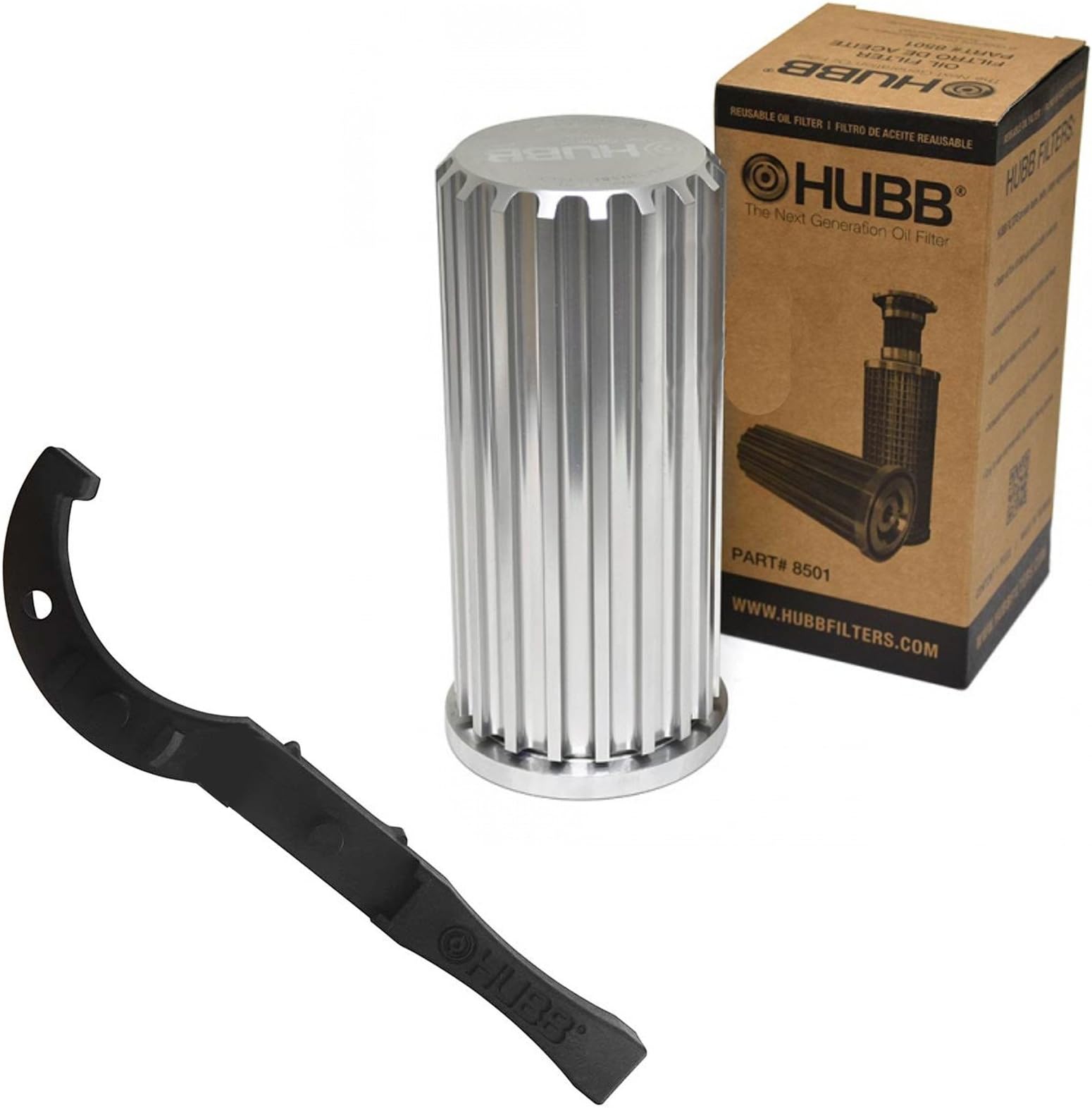 HUBB 8503 8 INCH Filter 1"-16 Powerstroke