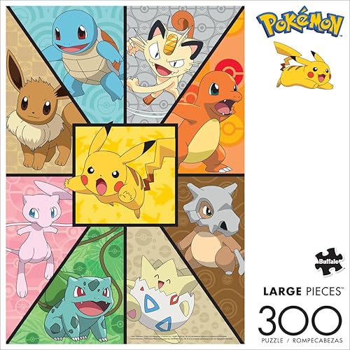Miniatura 2 de Buffalo Games - Pokemon - Kanto Companions - Rompecabezas de 300 piezas grandes para adultos rompecabezas desafiante perfecto para noches de juego -