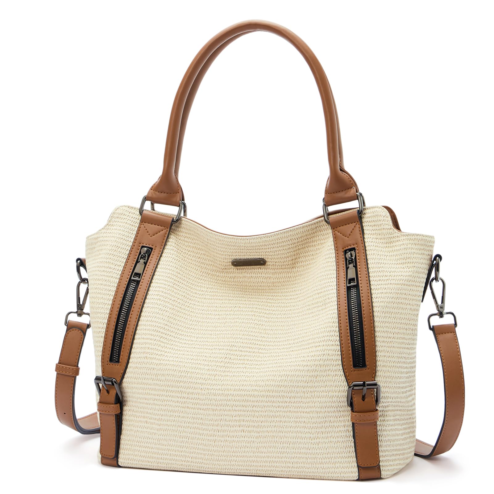 CLUCI Purses for Women, Large Hobo Bags, Multiple Pockets Tote Handbags, Water Repellent Shoulder Bag with Adjustable Strap