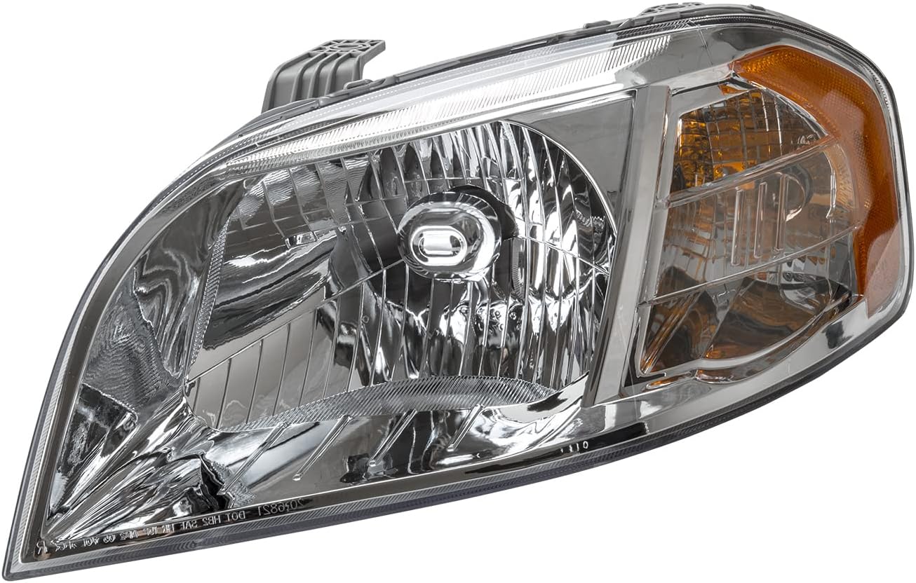 TYC Left Headlight Assembly Compatible with 2007-2011 Chevrolet Aveo