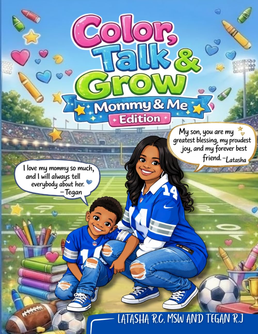 Color, Talk & Grow Mommy & Me Edition