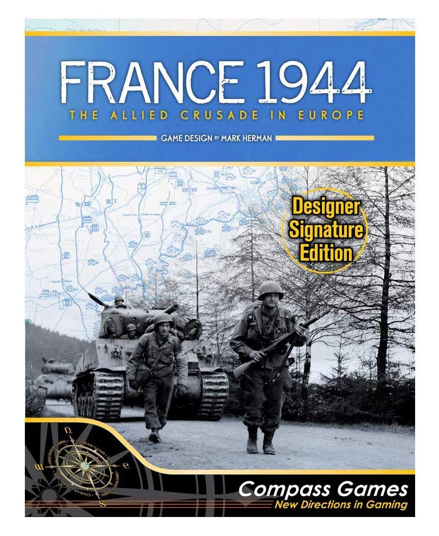 Amazon.com: Compass Games France 1944: The Allied Crusade in Europe : Toys  & Games
