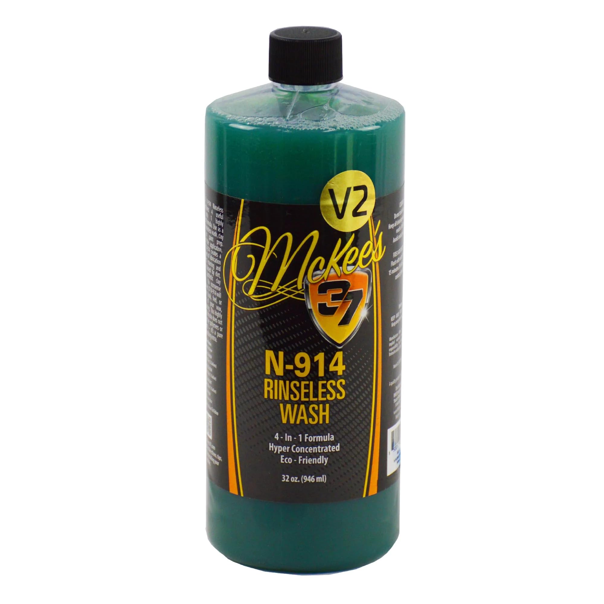 N-914 Rinseless Wash & Wax (No Rinse Wash), 32 fl. oz.