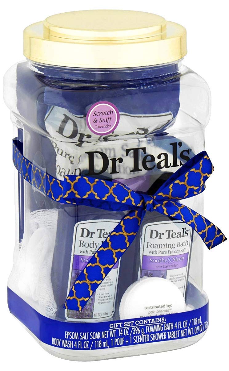 Dr. Teal’s Soothe & Sleep with Lavender 5 piece Gift Set