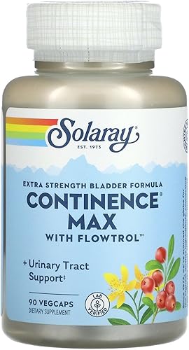 Miniatura 1 de SOLARAY Continence Max con Flowtrol, tapa vegetal (cartón) | 90ct