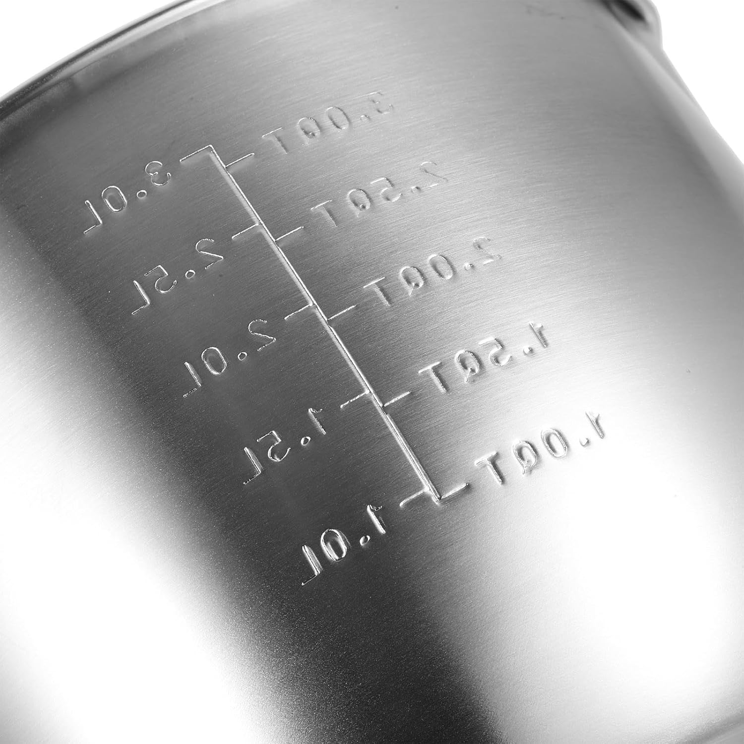 VANZACK Stainless Steel Mixing Bowl Set with Lid and Handle, 21cm Large Food-grade Prep Bowl for Stirring Eggs, Whipping Cream, and Salad, 304 Kitchen Mixing Basin for Baking and Cooking