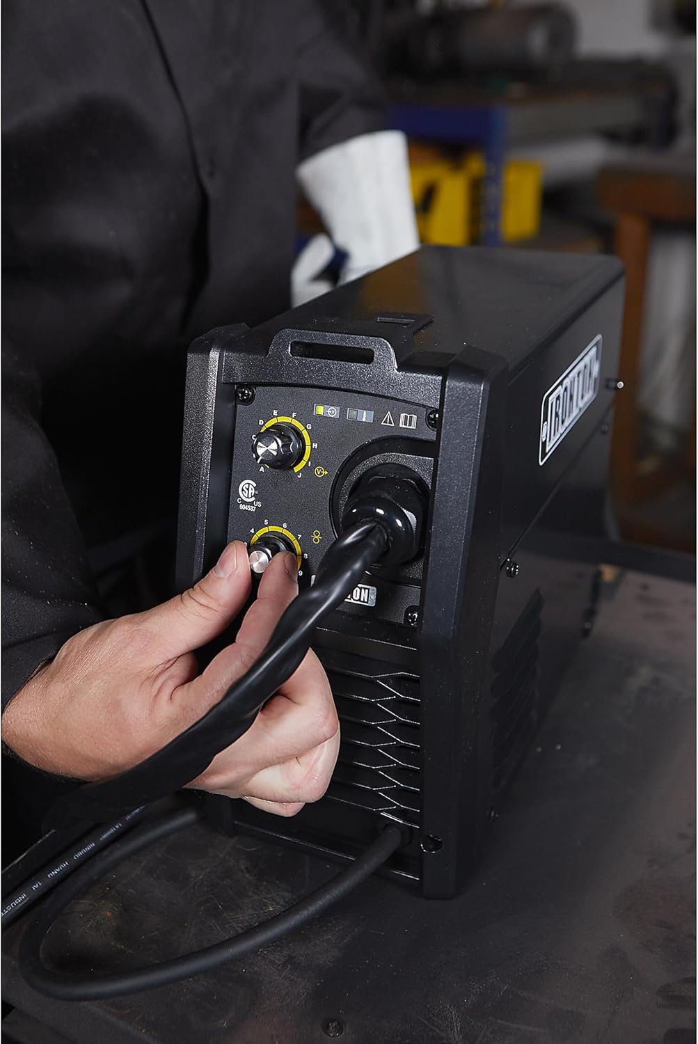 Ironton Flux 125 Flux Core Welder, Inverter, 120 Volts, 125 Amps