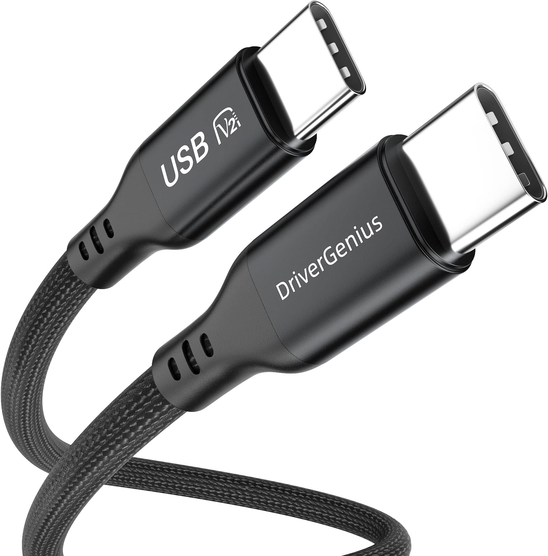 DriverGenius UC240-20G USB-C 240W PD3.1 1.8-Meter 8K/60Hz Video (DisplayPort Alt Mode) Converter Adapter Cable