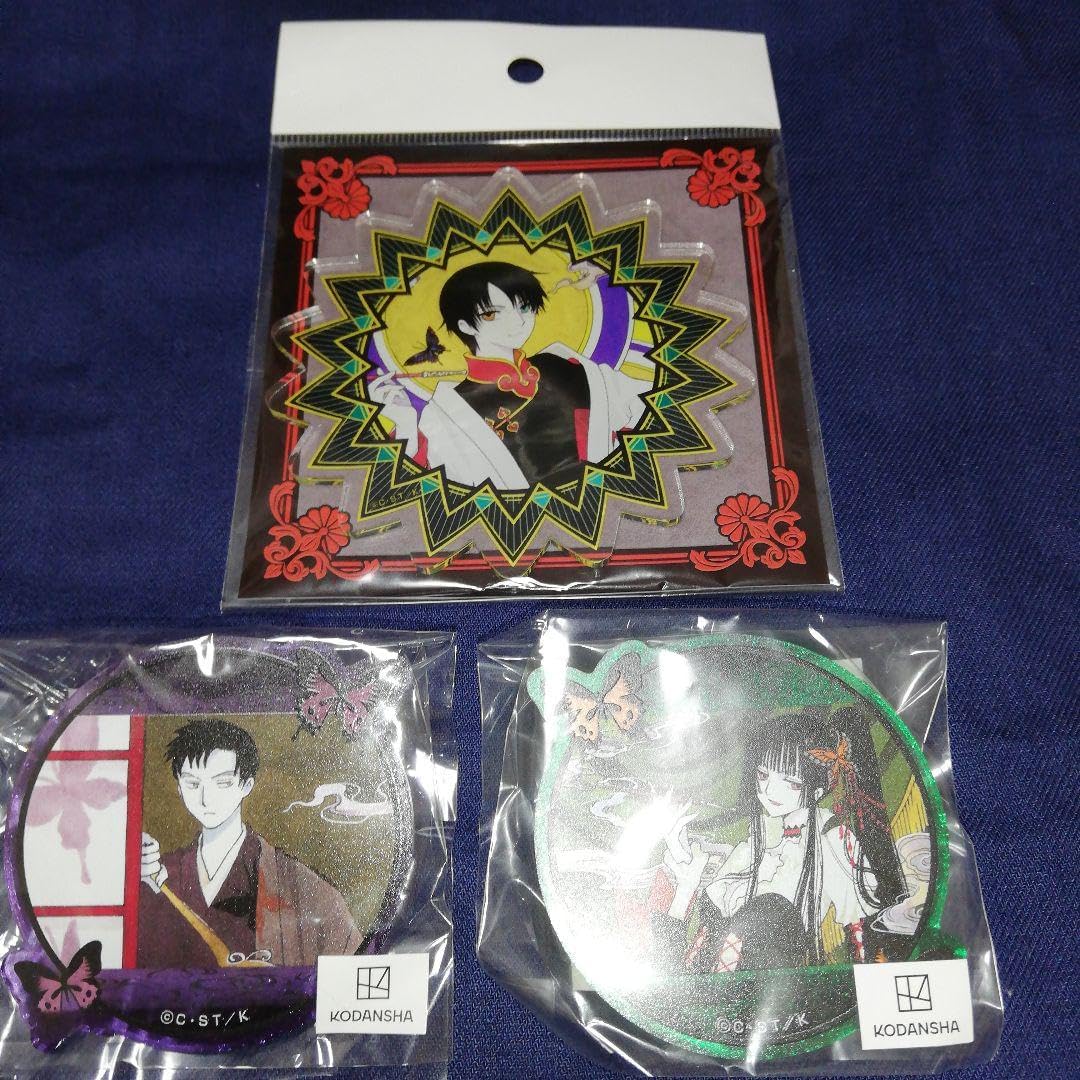 くじメイト xxxHOLiC アクリルバッジ　アクスタ　アクリルコースター xxxHOLiC アクリル バッジ コースター くじメイト xxxHOLiC アクリル