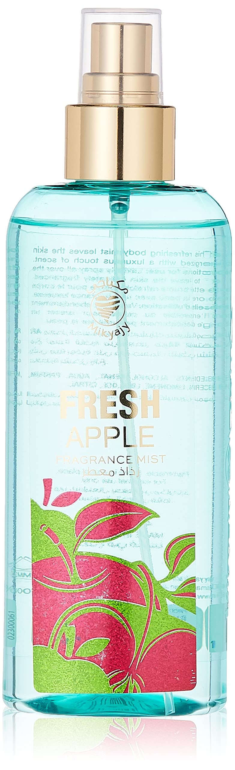 Mikyajy Fresh Apple Body Mist, 200 Ml