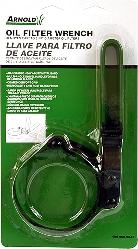 Miniatura 2 de Arnold Llave de filtro de aceite, elimina filtros de 2-14 pulgadas a 3 14 pulgadas