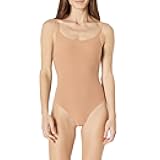 Amazon Essentials Women's Peached Mircofiber Bodysuit